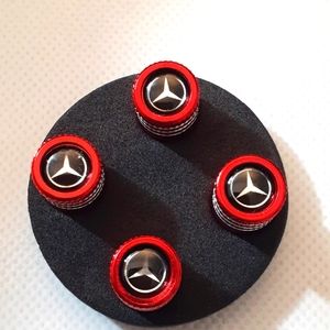 PERFORMANCE 4x Tire Valve Cap Stem Cover For Bike, Car, Trucks